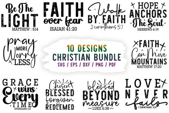 Download Bible Verses, Christian SVG Bundle - Premium Resources