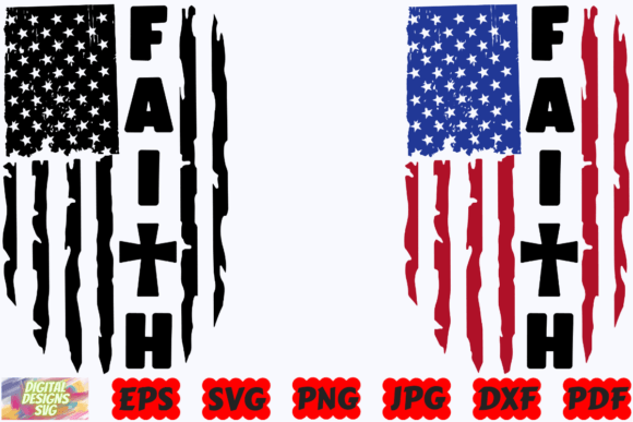 Download Faith SVG | USA Flag SVG | Christian SVG - Premium Resources